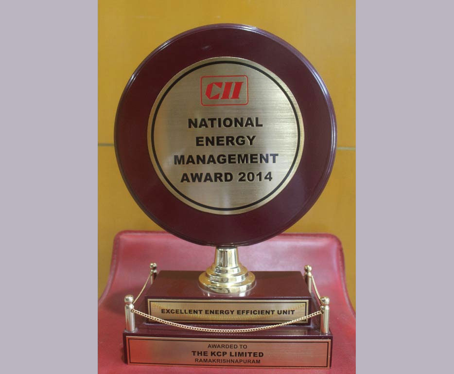 CII National Award for Excellence in Energy Management