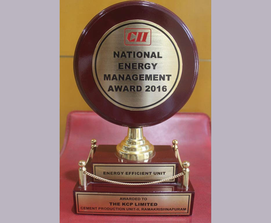CII National Award for Excellence in Energy Management 2016