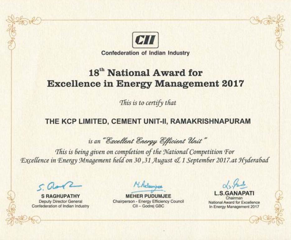 EXCELLENCE IN ENERGY MANAGEMENT 2017